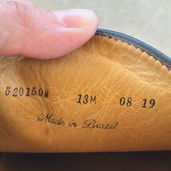 Martin Dingman Addison Horse Bit Calf-Skin Loafer Men’s Sz 13 - Picture 5 of 16